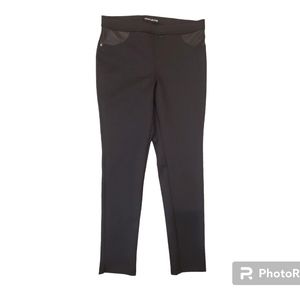 DKNY Women Dress Ponte Pants Pull On‎ Stretch Gray Jeans Small